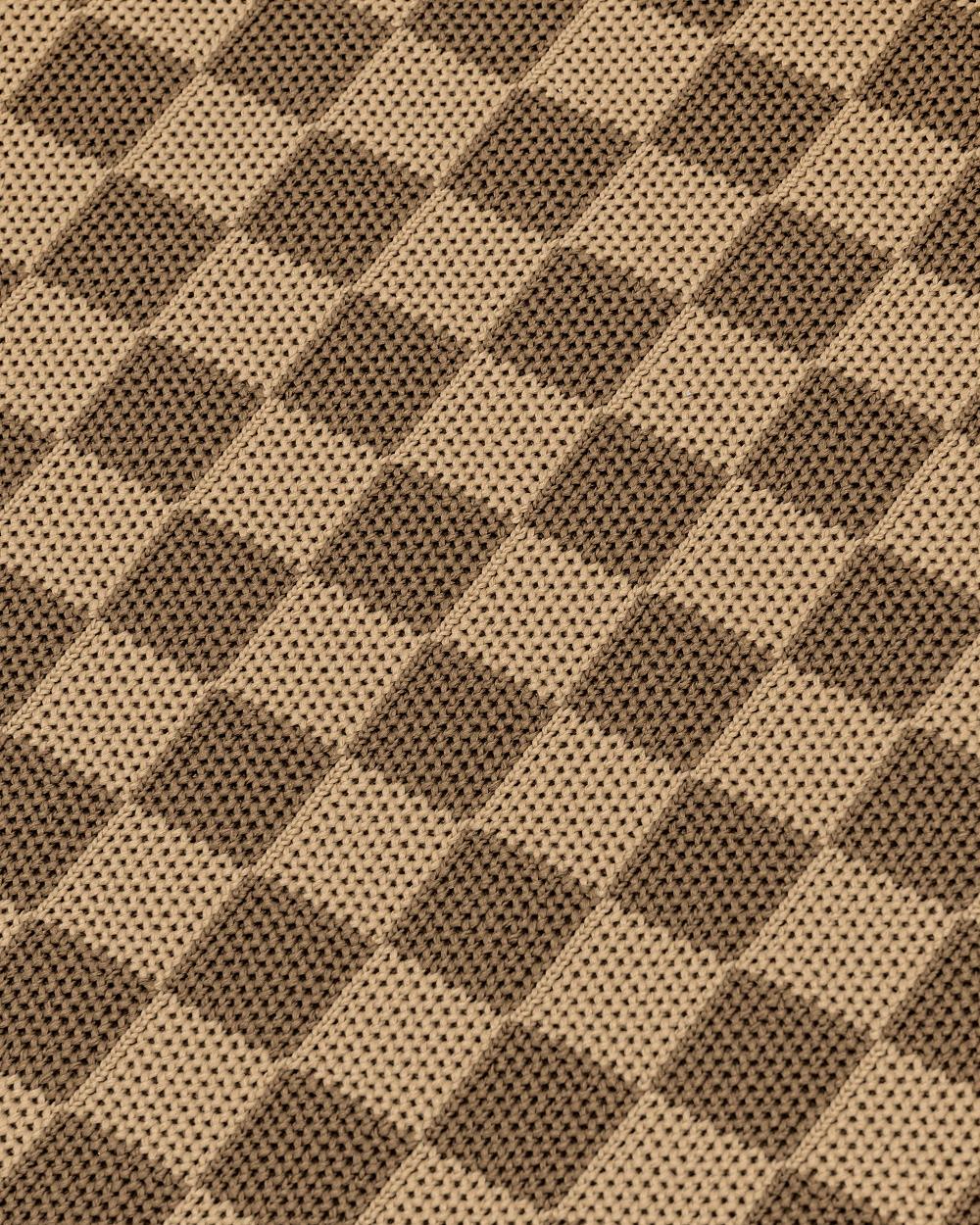 Torby Tote JW PEI Shea Checkerboard Trykotowy Women Brązowe | PL1352EX