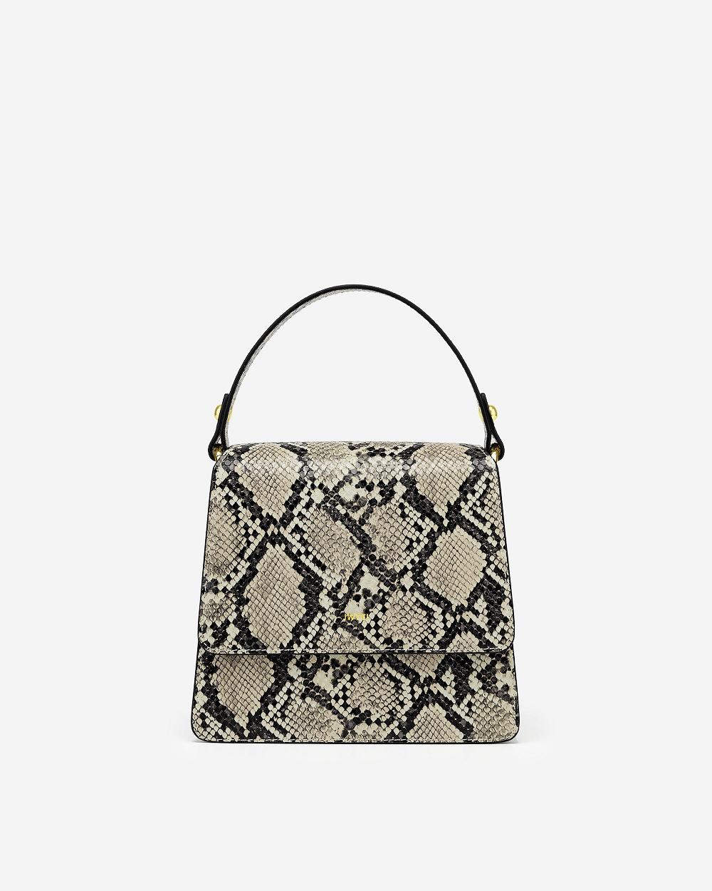 Torebki JW PEI FAE Top Handle Crossbody Women Beżowe Czarne | PL1086VD