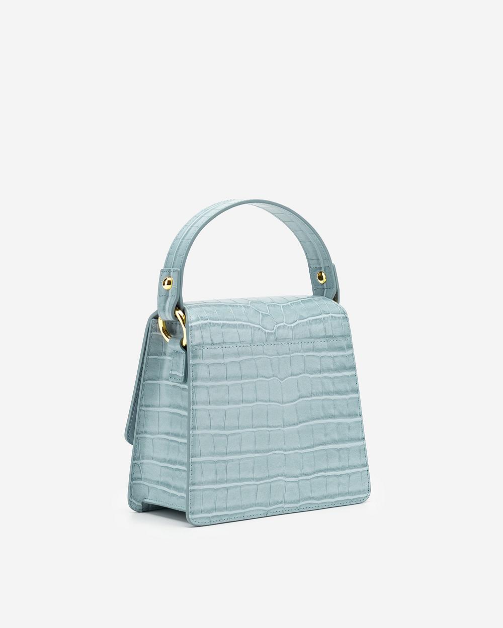 Torebki JW PEI FAE Top Handle Crossbody Women Niebieskie | PL1087BC