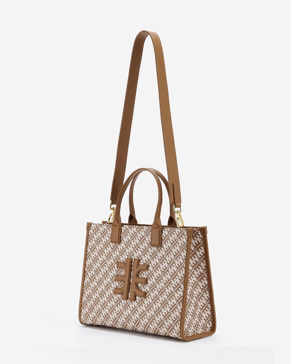 Torebki JW PEI FEI Medium Tote Women Brązowe | PL1093RW
