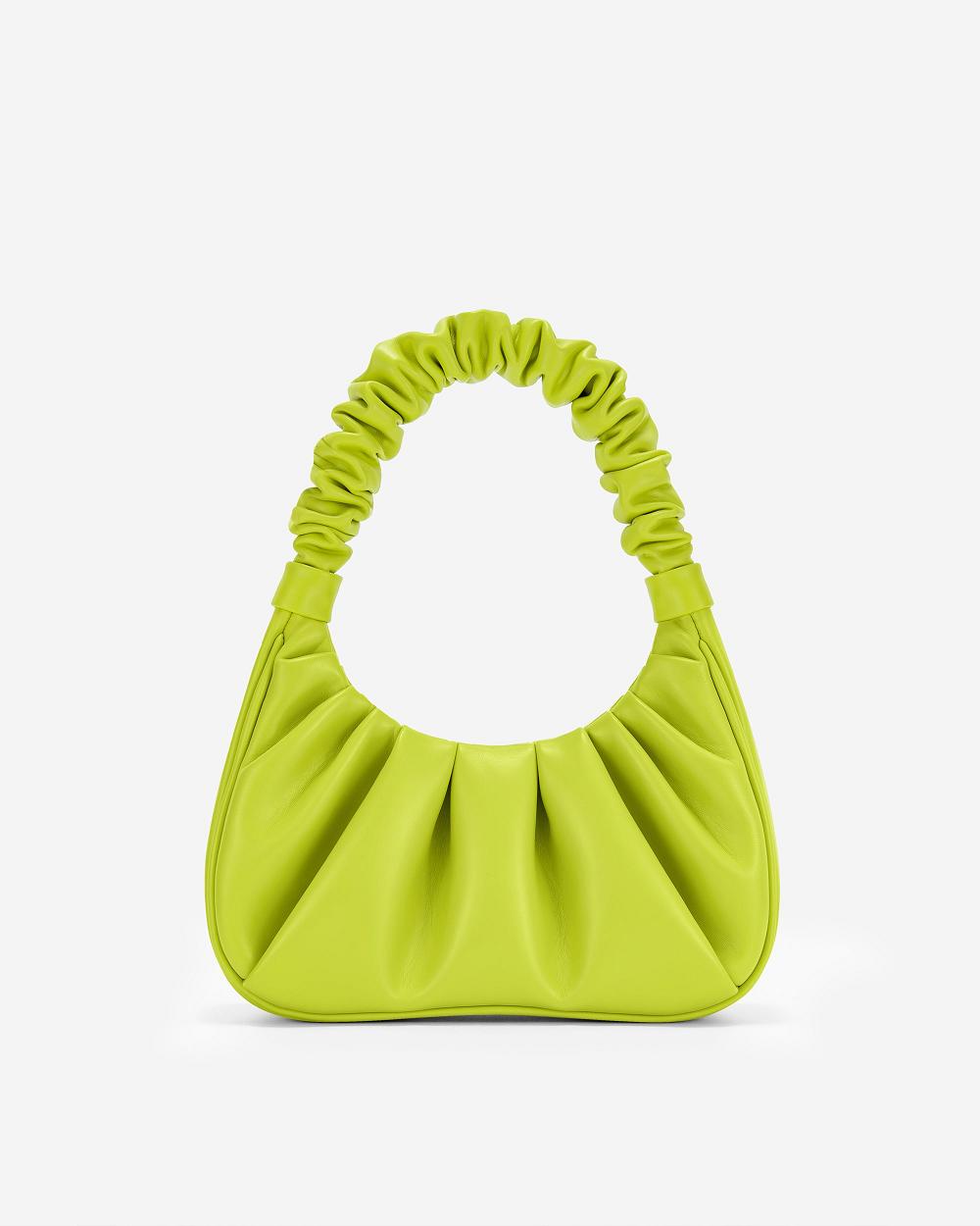 Torebki JW PEI Gabbi Ruched Hobo Women Mięta | PL1106JJ