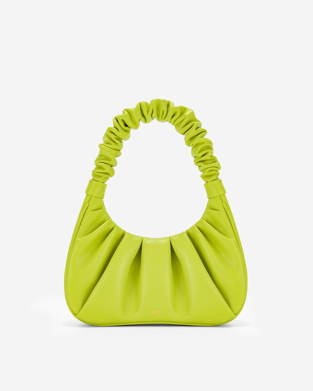Torebki JW PEI Gabbi Ruched Hobo Women Mięta | PL1106JJ