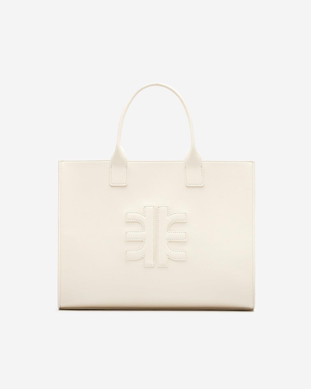 Torebki JW PEI Gia Medium Tote Women Białe | PL1124OR