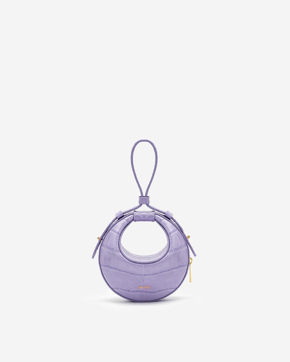 Torebki JW PEI Rantan Super Mini Women Fioletowe | PL1133KI