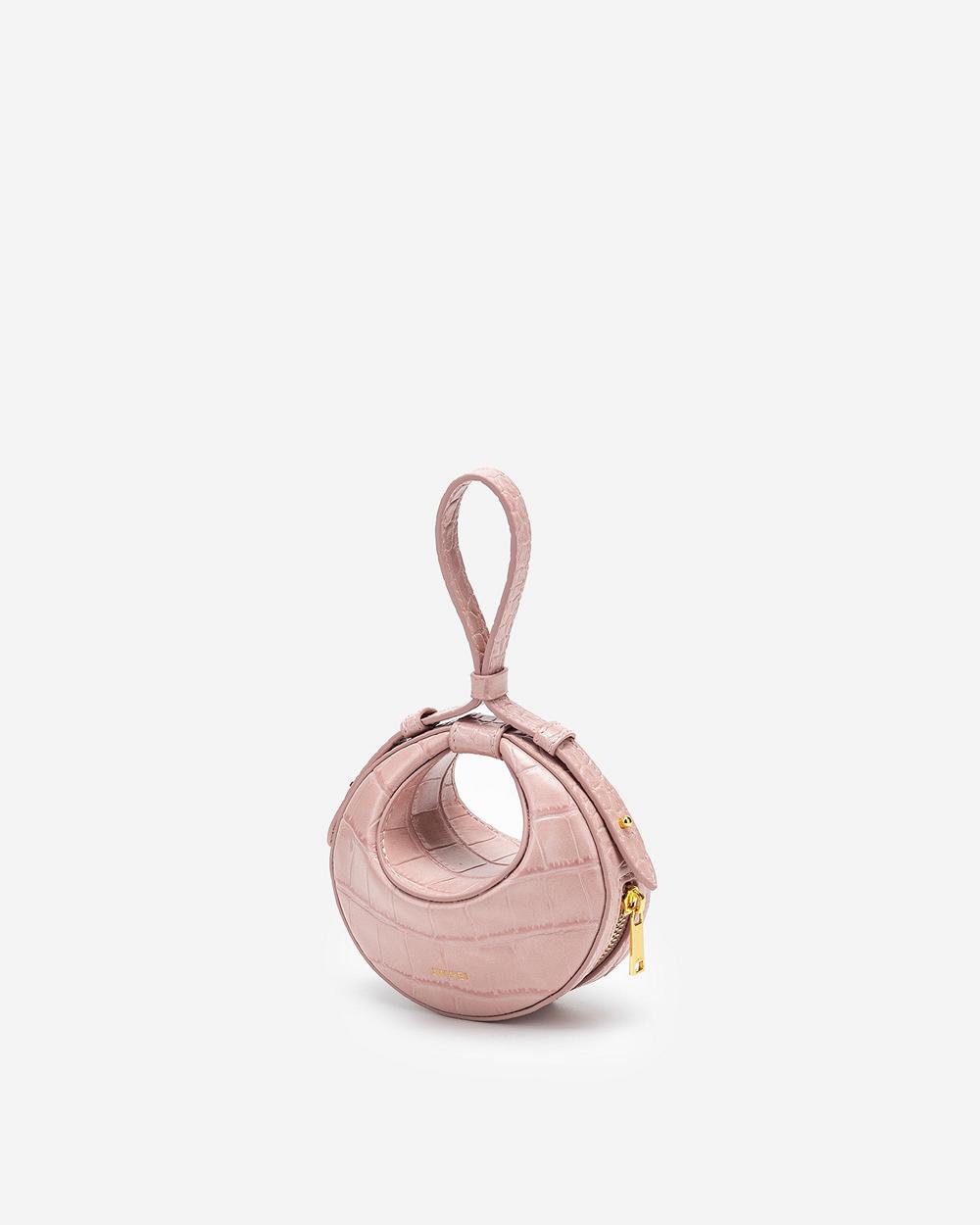 Torebki JW PEI Rantan Super Mini Women Różowe | PL1135ZG