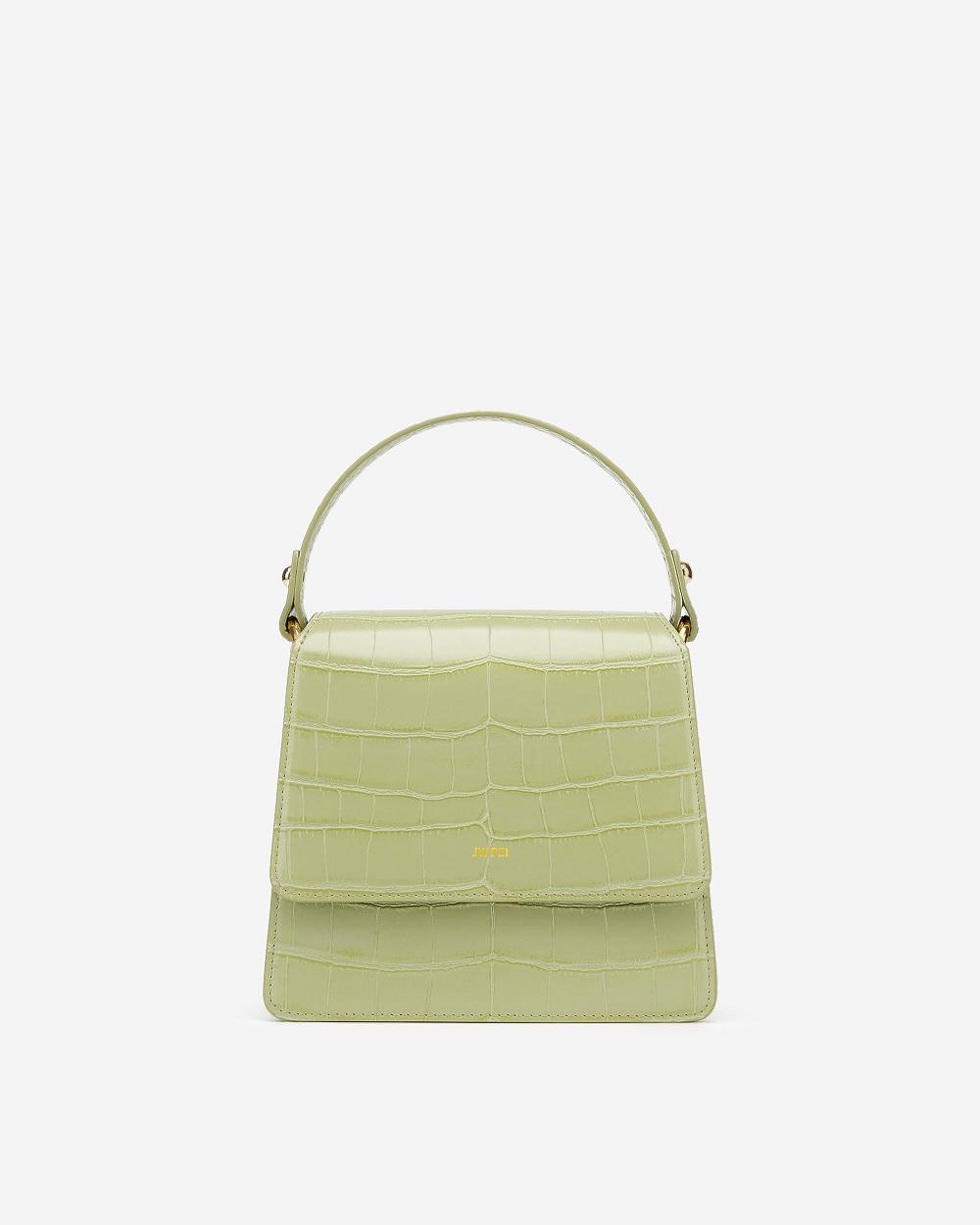 Torebki JW PEI The Fae Top Handle Women Oliwkowe Zielone | PL1149IS